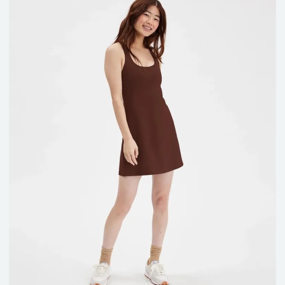 Athleta Women’s Extra small rich brown tennis mini dress